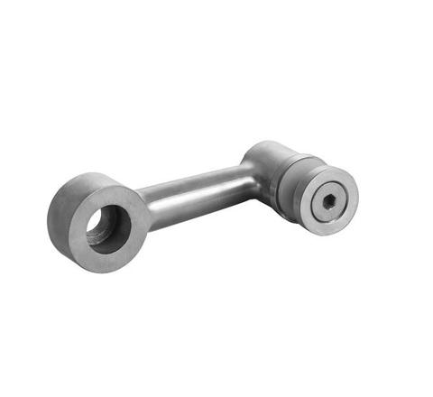 Stainless steel balcony glass holder